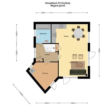 Mosselbank 93 - Noordzeepark Ouddorp, With Private Front And Back Garden Near The - Not For Companies