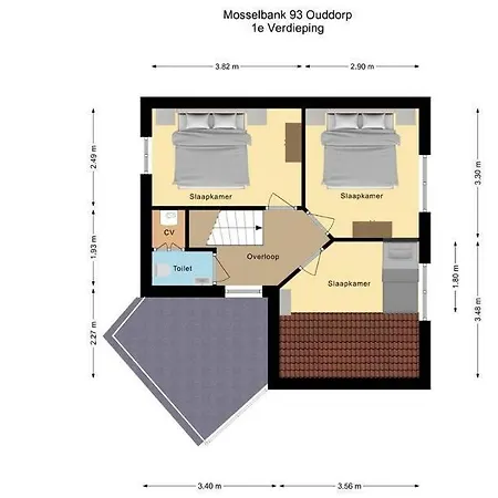 Mosselbank 93 - Noordzeepark Ouddorp, With Private Front And Back Garden Near The - Not For Companies 펜션