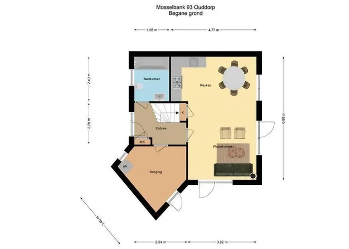 Mosselbank 93 - Noordzeepark Ouddorp, With Private Front And Back Garden Near The - Not For Companies